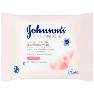 Johnson's 5-in-1 Refreshing Cleansing Wipes 1 Johnson's 5-in-1 Refreshing Cleansing Wipes