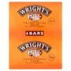 B&M Wright's Traditional Soap Bars 4pk