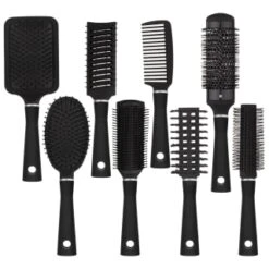 Style Studio Cushion Paddle Brush -Skin Care Products 321019 style studio brush black main