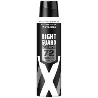 Right Guard Men's Xtreme Invisible Deodorant 150ml 1 Right Guard Men's Xtreme Invisible Deodorant 150ml