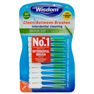 Wisdom Clean Between Brushes 20pk - Regular 1 Wisdom Clean Between Brushes 20pk - Regular