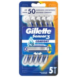 Gillette® Gillette Sensor 3 Comfort Razors 5pk
