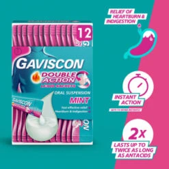 Gaviscon Double Action Liquid Sachets 12pk 11 Gaviscon Double Action Liquid Sachets 12pk -Skin Care Products 345488 gaviscon 12 x 10ml double action 10ml liquid sachets 2