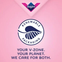 Bodyform Extra Long Liners 19pk -Skin Care Products 349008 bodyform dailies extra long liners 19s 6