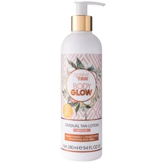 B&M Body Glow By Skinny Tan Medium Moisturising Lotion 250ml 1 B&M Body Glow By Skinny Tan Medium Moisturising Lotion 250ml