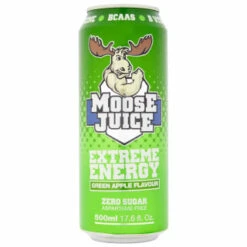 Moose Juice Extreme Energy 500ml - Green Apple