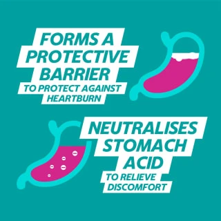 Gaviscon Original Peppermint 600ml 2 Gaviscon Original Peppermint 600ml - Image 2