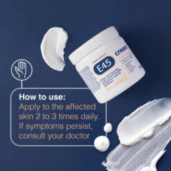 E45 Dermatological Cream 125g -Skin Care Products 359821 e45 cream dry skin 125g 3