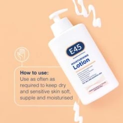 E45 Moisturising Lotion 500ml 9 E45 Moisturising Lotion 500ml -Skin Care Products 359832 e45 moisturising lotion 500ml 4