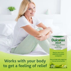 B&M Dulcolax Adult 5mg Gastro-Resistant Tablets 20pk -Skin Care Products 367925 20pk dulcolax adult 5mg gastro resistant tablets 2