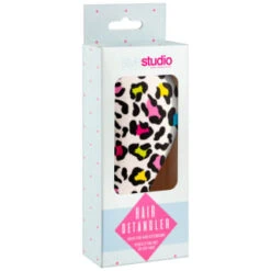 Style Studio Detangling Hair Brush - Leopard Print -Skin Care Products 372073 print detangle hair brush leopard