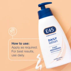 E45 Daily Lotion Skincare 400ml -Skin Care Products 377296 e45 daily lotion 400ml 5