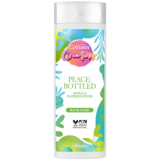 Cussons Creations Peace: Bottled Bath Soak 500ml 1 Cussons Creations Peace: Bottled Bath Soak 500ml