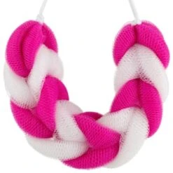 B&M The Bath Shop Collection Back Polisher - Pink & White -Skin Care Products 394454 back polisher pink 3