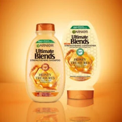 Garnier Ultimate Blends Shampoo 400ml - Honey Treasures 5 Garnier Ultimate Blends Shampoo 400ml - Honey Treasures -Skin Care Products 395935 395937 gernier ulimate blends shampoo and conditioner honey treasures 1
