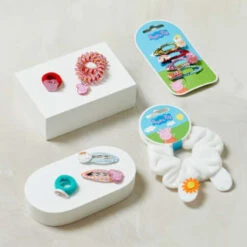 Peppa Pig Hair Clips 4pk -Skin Care Products 396081 396116 396124396127 396128 396128 peppa pig hair accessories 2 3