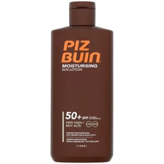 Piz Buin Moisturising Sun Lotion Spf 50+ 200ml 1 Piz Buin Moisturising Sun Lotion Spf 50+ 200ml