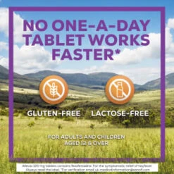 B&M Allevia 120mg Fexofenadine Tablets 7pk 13 B&M Allevia 120mg Fexofenadine Tablets 7pk -Skin Care Products 398561 7pk allevia fexofenadine hydrochloride tablets 5